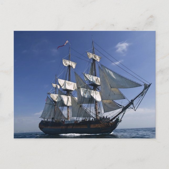 Cartão Postal Navio (Frente)