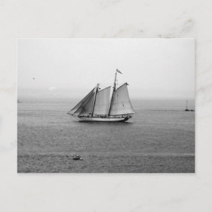 Cartão Postal Navio à Vela
