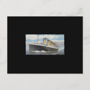 Cartão Postal Navio à Vela - Frio à vela