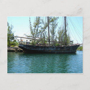 Cartão Postal Navio Antigo