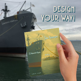 Cartão Postal Navio da Liberdade SS Jeremiah O'Brien | Viagens A
