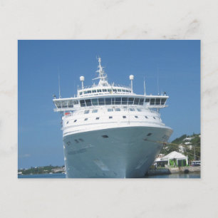 Cartão Postal Navio de cruzeiro
