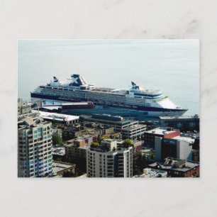 Cartão Postal Navio de cruzeiro