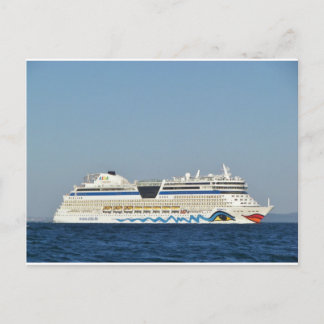 Cartão Postal Navio de cruzeiro Colorido