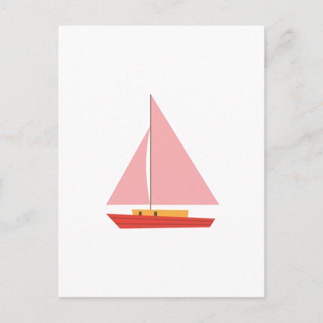 Cartão Postal Navio de navegação (Frente)