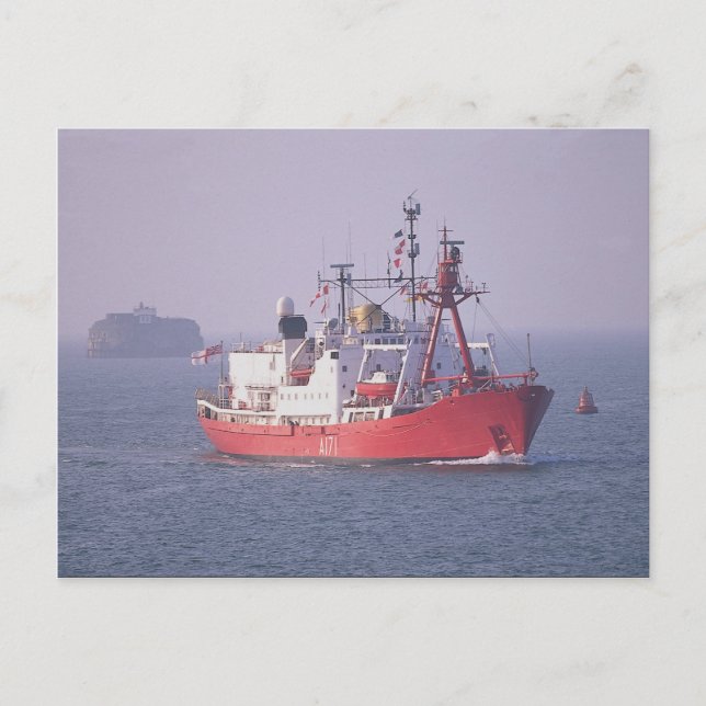 Cartão Postal Navio de patrulha de gelo A171, "HMS Endurance", P (Frente)