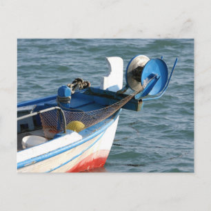 Cartão Postal Navio de pesca na Grécia de Katakolon