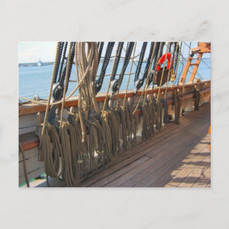 Cartão Postal Navio de treino de vela "Jeannie Johnston", alto n