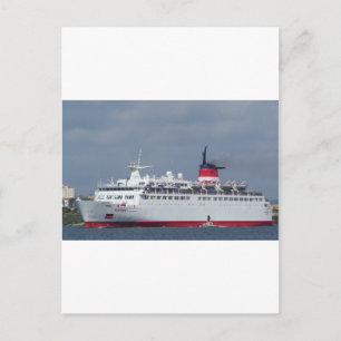 Cartão Postal Navio Wisteria.