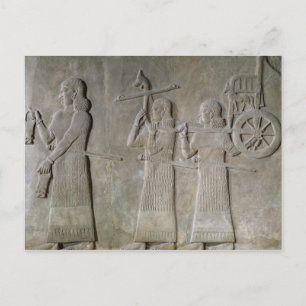 Cartão Postal Navios bebendos e carruagens reais