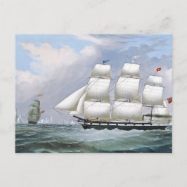 Cartão Postal Navios de caça à baleia alemães Diana & Anne 1800