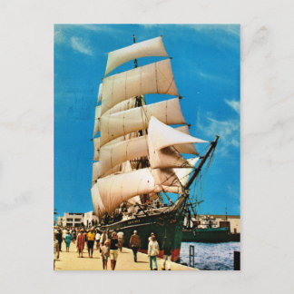 Cartão Postal Navios históricos Vintage, Star India, San Diego