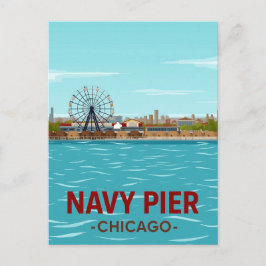 Cartão Postal Navy Pier: Chicago Lakefront Fun