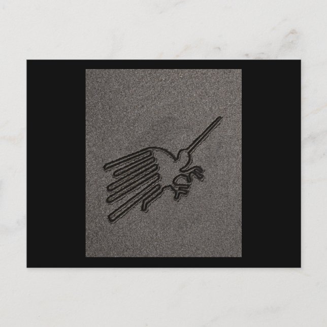 Cartão Postal NAZCA LINES BIRD NAZCA LINES ART Geoglyphs Antigo (Frente)