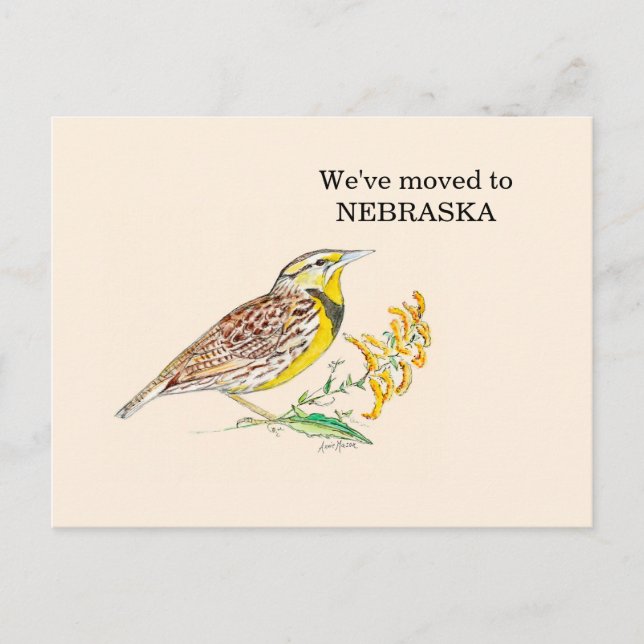 Cartão Postal Nebraska (Frente)