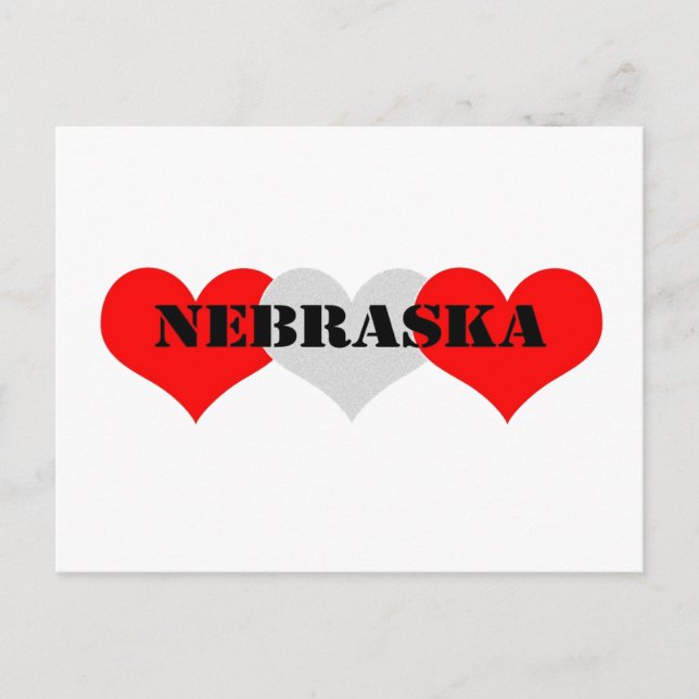 Cartão Postal Nebraska (Frente)