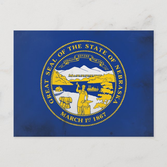 Cartão Postal Nebraska (Frente)