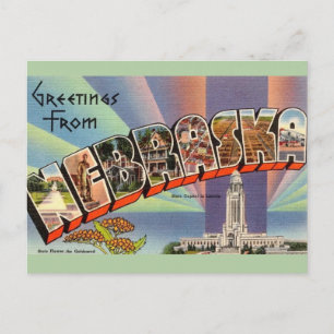 Cartão Postal Nebraska