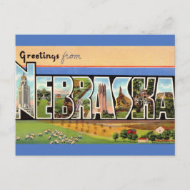 Cartão Postal Nebraska Antiga