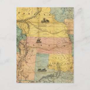Cartão Postal Nebraska e Kansas 2