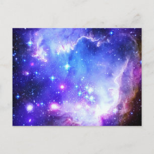 Cartão Postal Nebulosa Azul