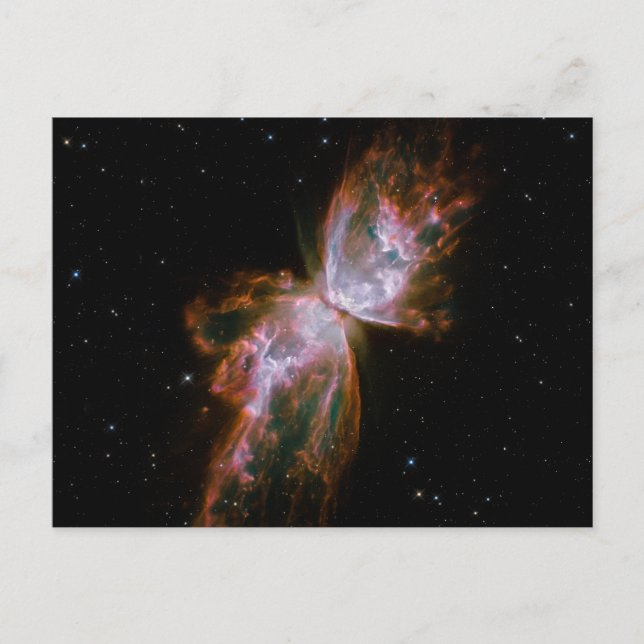 Cartão Postal Nebulosa Borboleta (Frente)