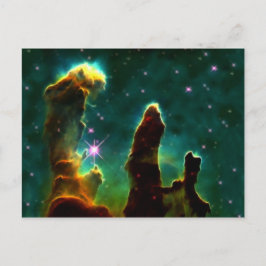 Cartão Postal Nebulosa da Águia M16 ou Pilares da Criação