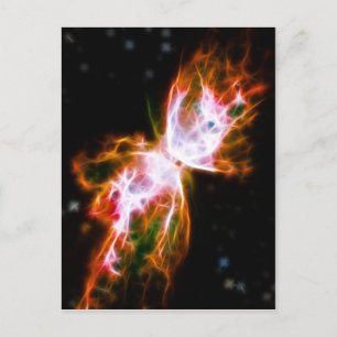 Cartão Postal Nebulosa da borboleta