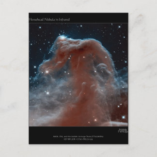 Cartão Postal Nebulosa da Cabeça de Cavalo