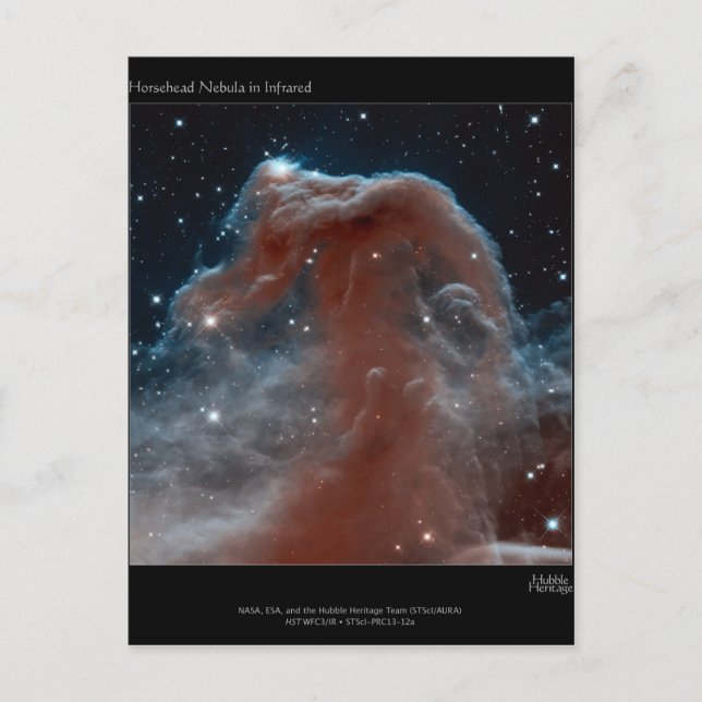 Cartão Postal Nebulosa da Cabeça de Cavalo (Frente)