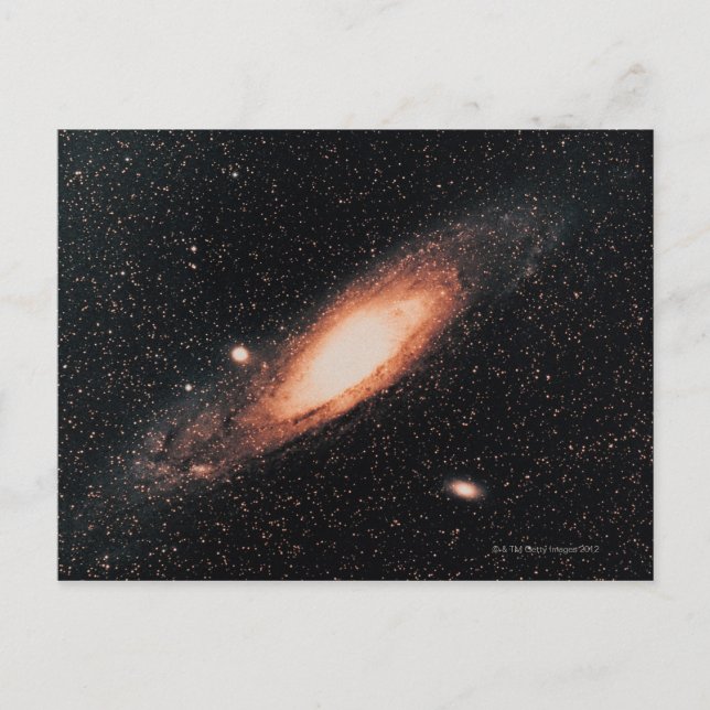 Cartão Postal Nebulosa de Andrômeda (Frente)