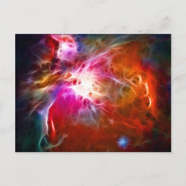 Cartão Postal Nebulosa de Orion (Frente)