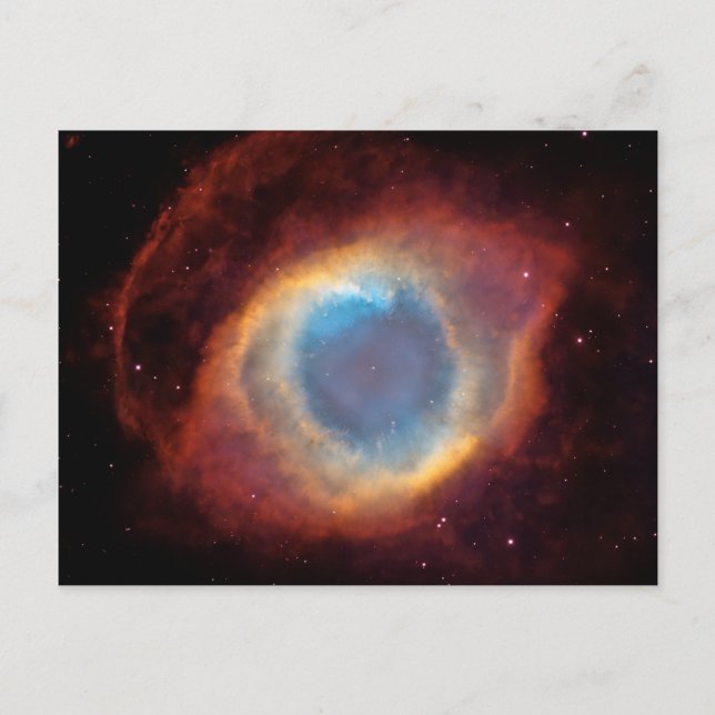 Cartão Postal Nebulosa Hélice (Frente)
