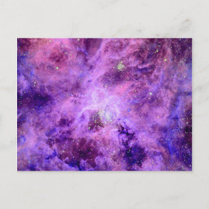 Cartão Postal Nebulosa Tarântula 30 Doradus Foto Espacial Hubble