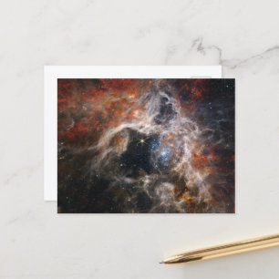 Cartão Postal Nebulosa Tarantula   NIRC   JWST