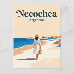 Cartão Postal Necochea Argentina