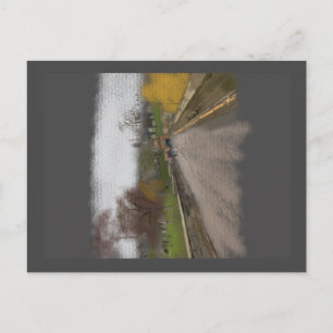 Cartão Postal Necrópole Glasgow, Escócia