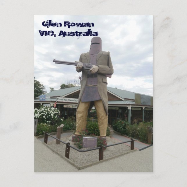 Cartão Postal Ned Kelly (Frente)