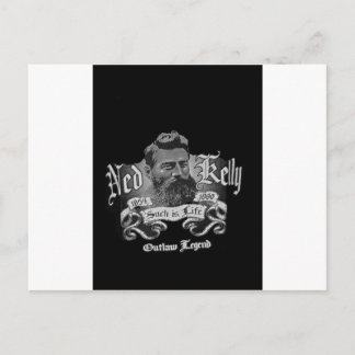 Cartão Postal Ned Kelly - Uma Lenda Australiana