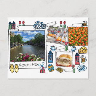 Cartão postal Nederland/Países Baixos