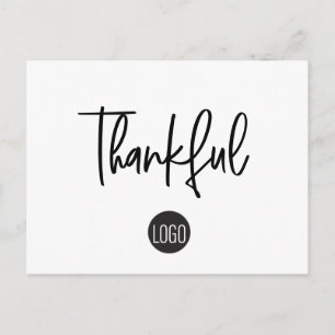 Cartão Postal Negócios Personalizados de Agradecimento ao Client