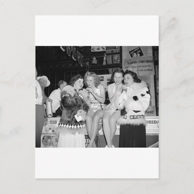 Cartão Postal Negócios quentes: 1940 (Frente)