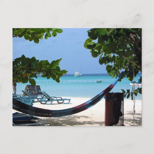 Cartão Postal negril relax jamaica (Frente)