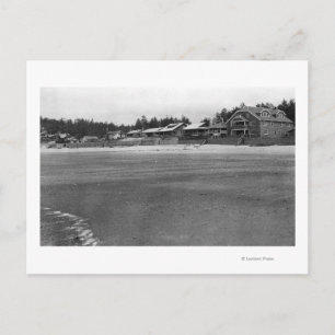Cartão Postal Nelscott, Oregon Beach View e Cottages