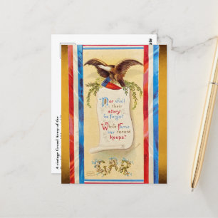 Cartão Postal "Nem Será Esquecida Sua História" Cartão-Postal da