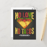 Nenhum Amor Nenhum Taco Piada de Taco Engraçada