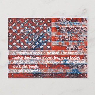 Cartão Postal Nenhuma mulher