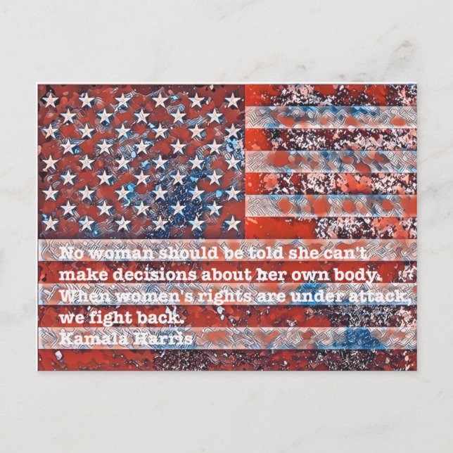 Cartão Postal Nenhuma mulher (Frente)