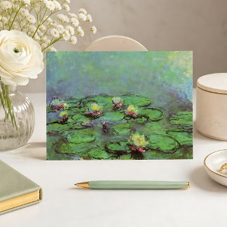 Cartão Postal Nenúfares de Monet