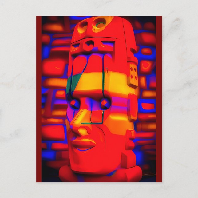 Cartão Postal Neo-Polynesian (Frente)